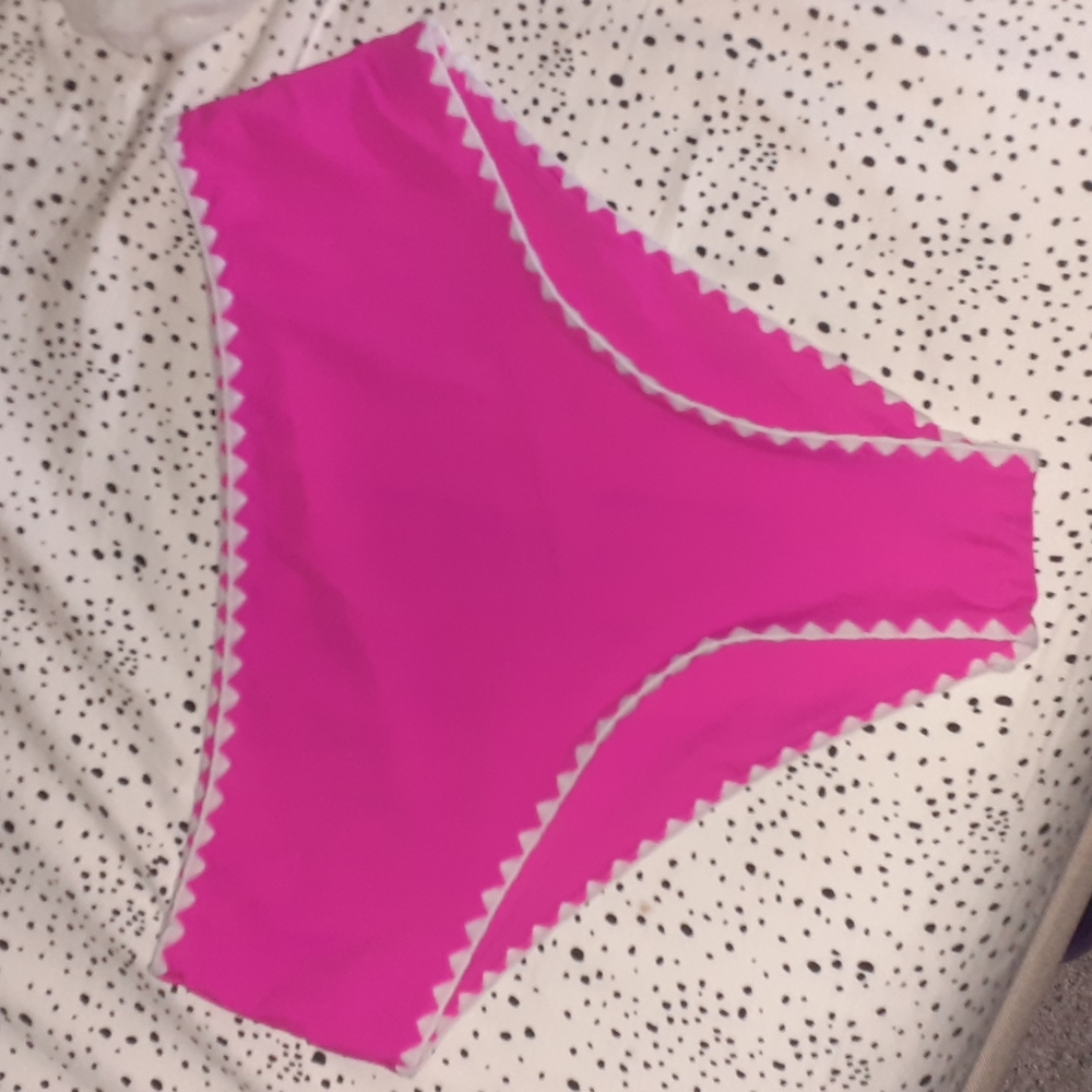 ⚘3 for $10 hot pink high waist bikini bottom